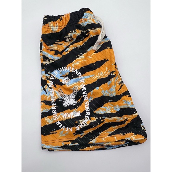 Darc Sport Wolverine Hero Elite‎ Series RARE 982/1000 Orange/Black Shorts Size S - Picture 1 of 15